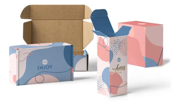 Business packaging requirements with specifications matched to product, quantity and application
